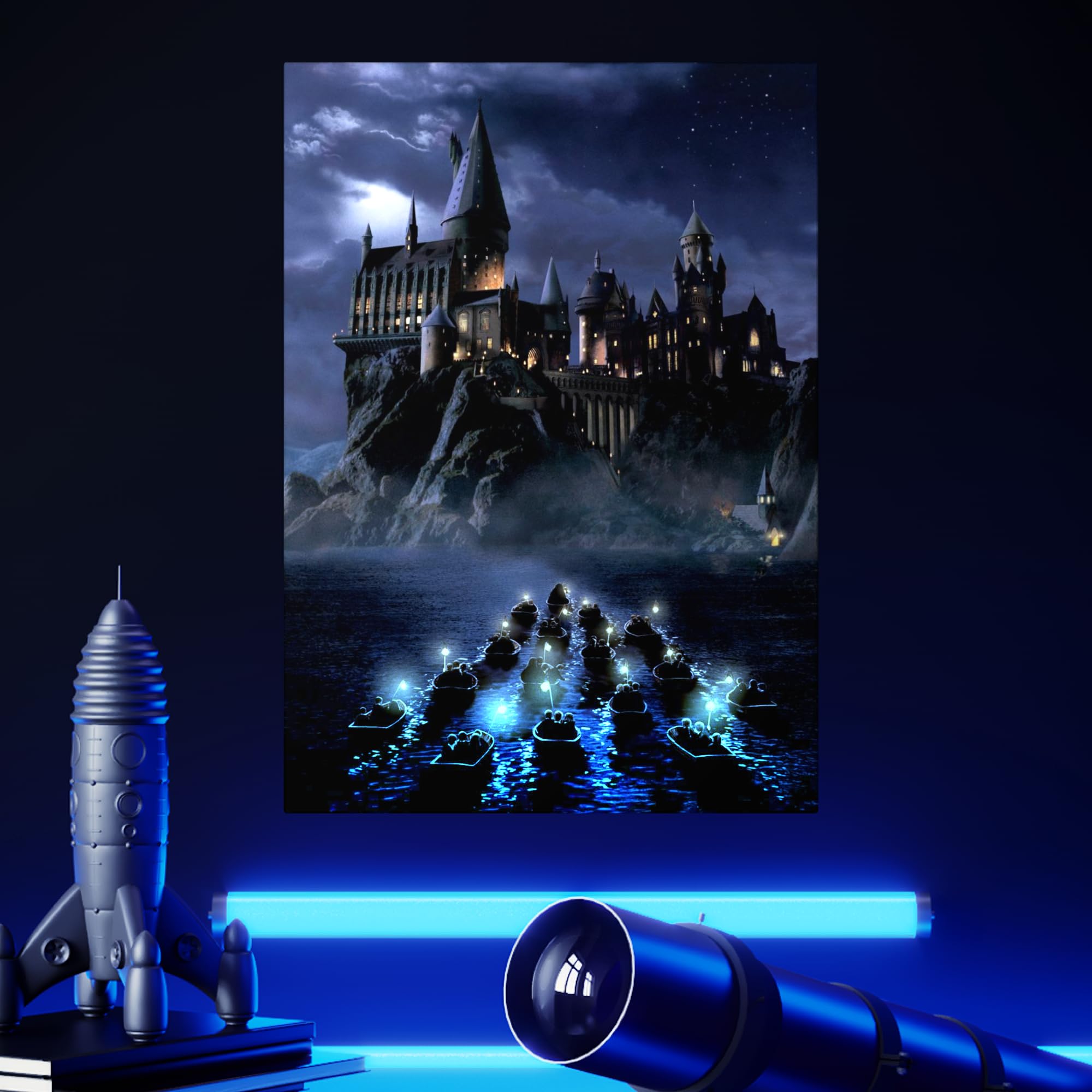 Displate ハリーポッター　ホグワーツ　メタルポスター Displate ハリーポッター ホグワーツ メタルポスター